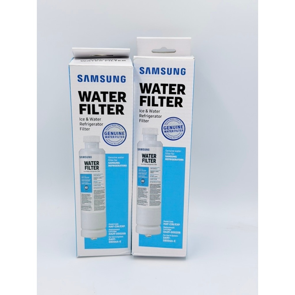 Samsung HAF-CIN/EXP Water Filter DA29-00020B Genuine OEM 2 Pack